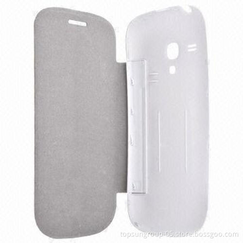 Ultra Thin PU Leather Case for Samsung I8190, Made of 100% Genuine Leather